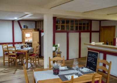 Restaurant Mineralbad innen